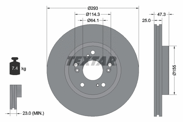 Brake Disc (92257303)