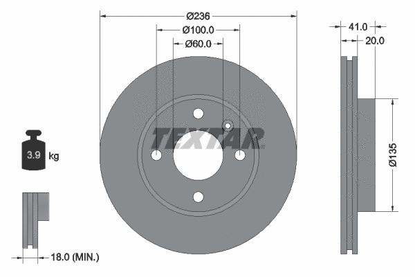 Brake Disc (92278703)