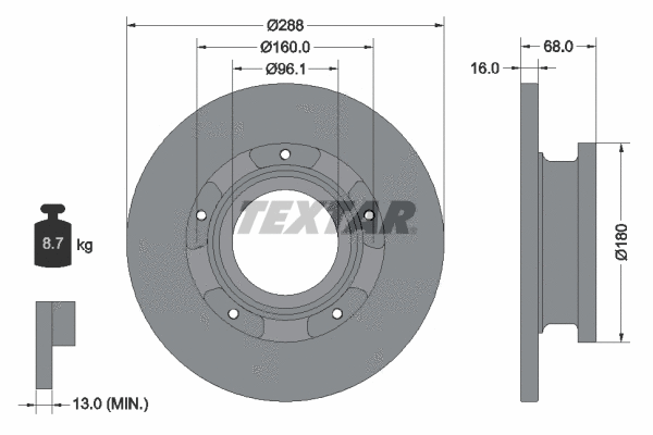 Brake Disc (93260703)