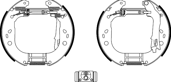 Brake Shoe Set (84062001)