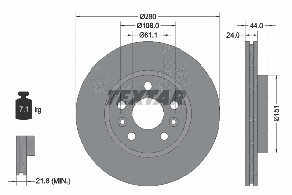 Brake Disc (92196803)