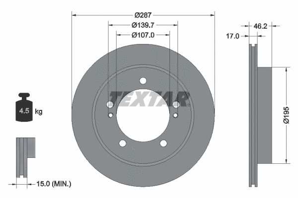 Brake Disc (92076400)