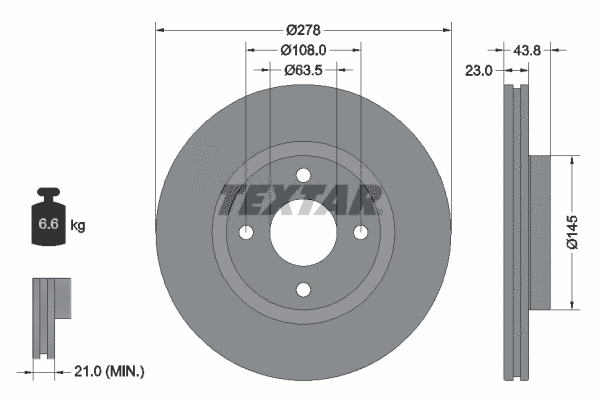 Brake Disc (92303203)