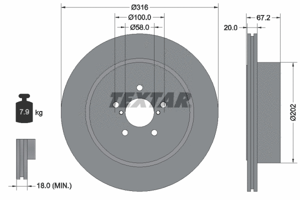 Brake Disc (92173703)