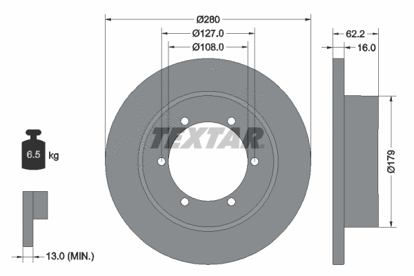 Brake Disc (92308500)