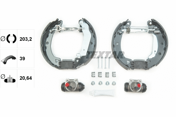 Brake Shoe Set (84037901)