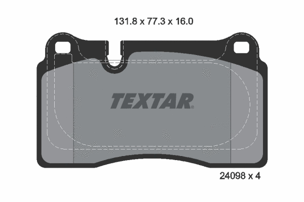 Brake Pad Set, disc brake (2409803)