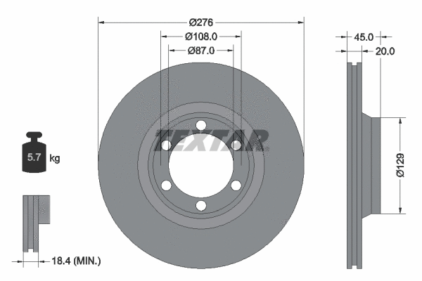 Brake Disc (92035000)