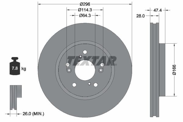 Brake Disc (92348703)