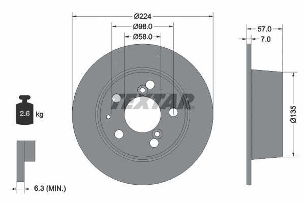Brake Disc (92014300)