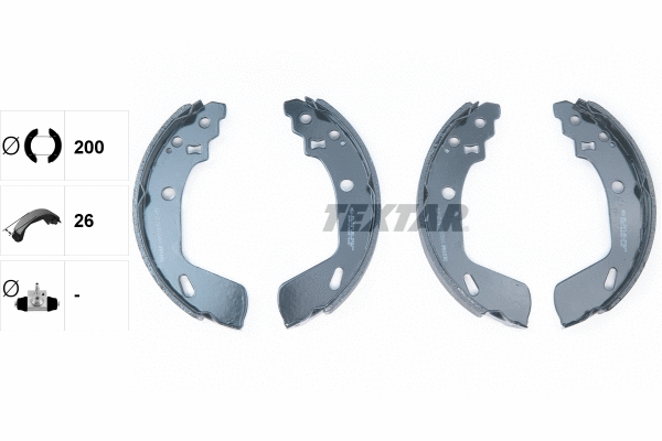 Brake Shoe Set (91082200)