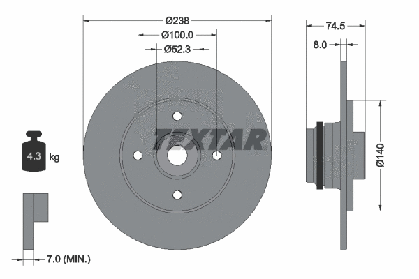 Brake Disc (92242100)