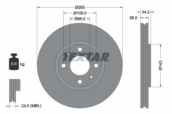 Brake Disc (92111603)