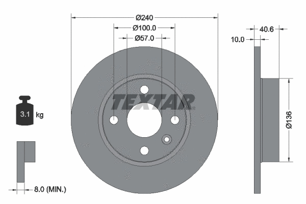 Brake Disc (92111003)