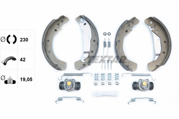 Brake Shoe Set (83049001)