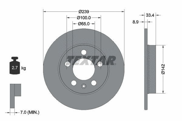 Brake Disc (92105803)
