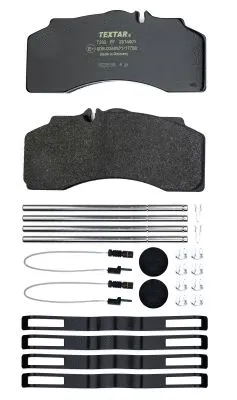 Brake Pad Set, disc brake (2913401)