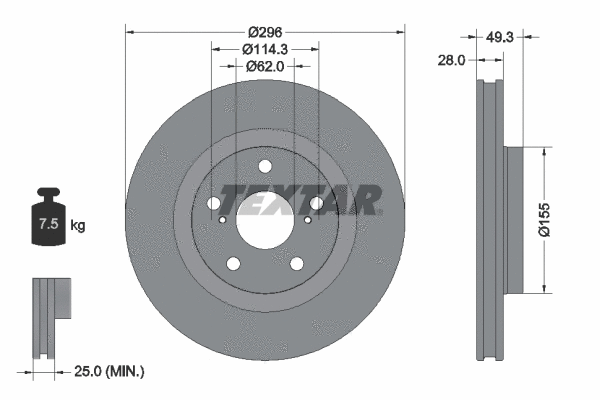 Brake Disc (92168803)
