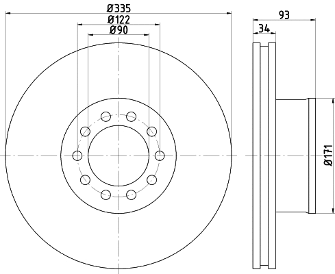 Brake Disc (93143000)