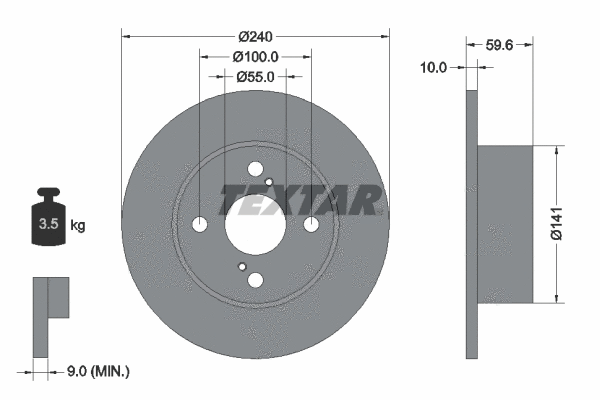 Brake Disc (92136000)