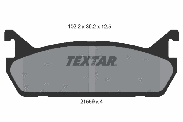 Brake Pad Set, disc brake (2155901)