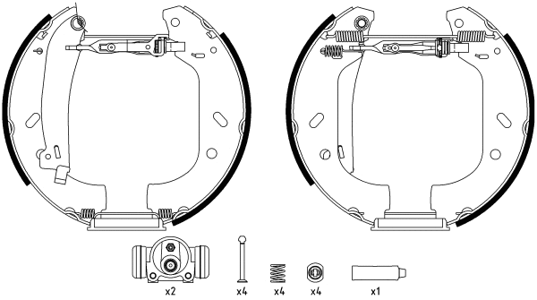 Brake Shoe Set (84047800)