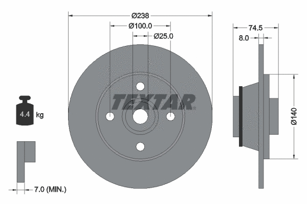 Brake Disc (92154100)