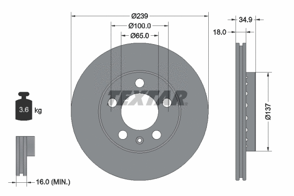 Brake Disc (92106803)