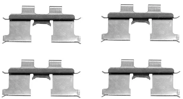Accessory Kit, disc brake pad (82072300)