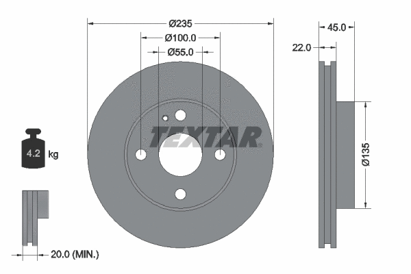 Brake Disc (92071500)