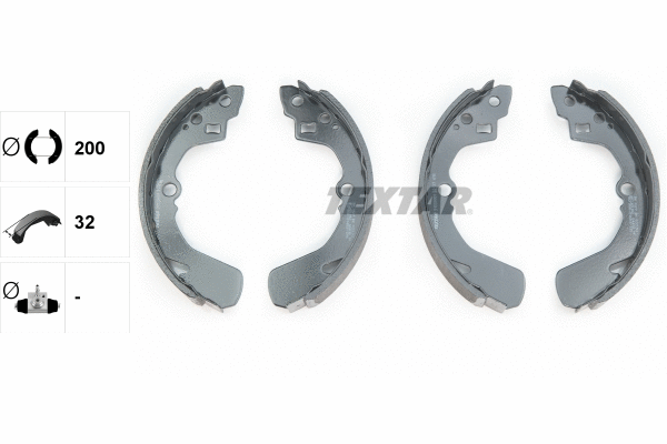 Brake Shoe Set (91039001)