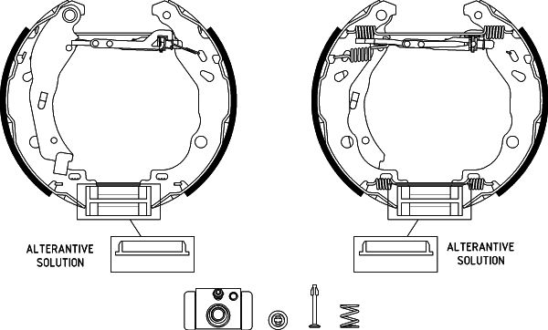 Brake Shoe Set (84077201)