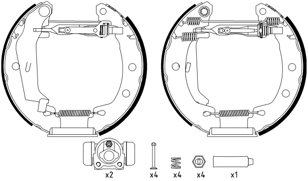 Brake Shoe Set