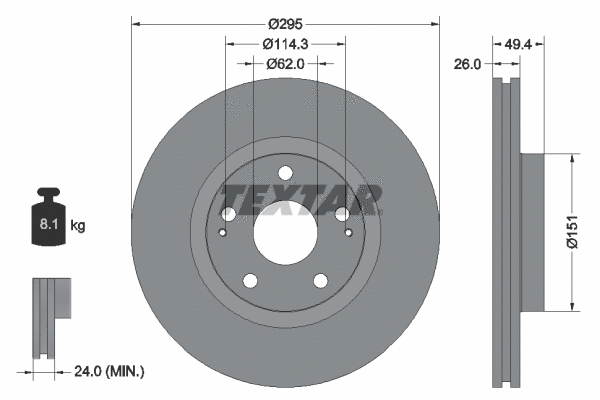Brake Disc (92168003)
