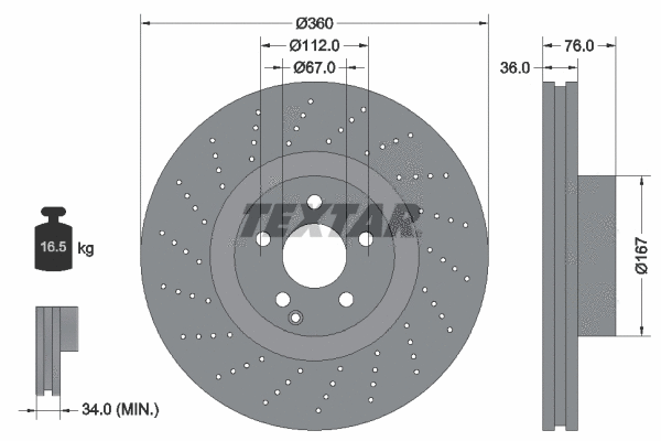 Brake Disc (92124200)