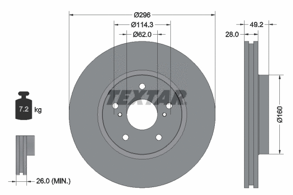 Brake Disc (92174303)
