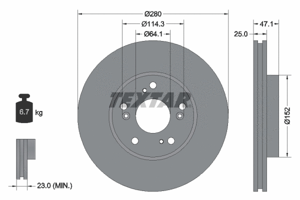 Brake Disc (92252503)
