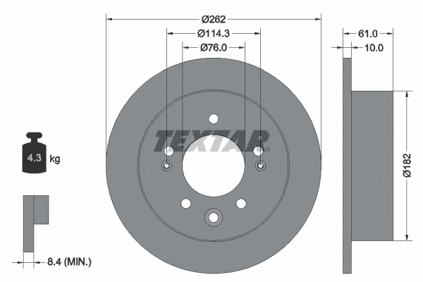 Brake Disc (92240803)