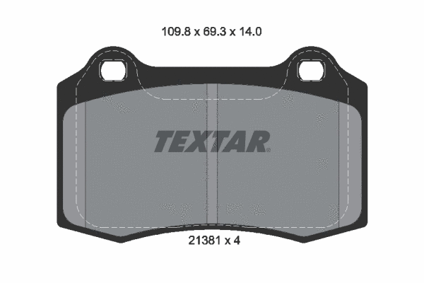 Brake Pad Set, disc brake (2138104)