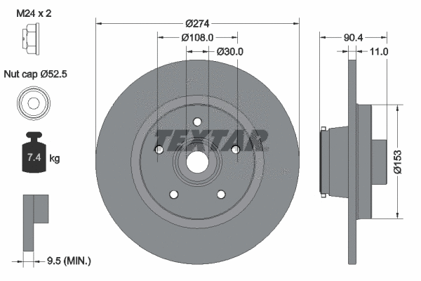 Brake Disc (92329403)