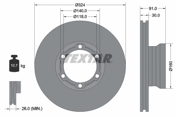 Brake Disc (93087600)