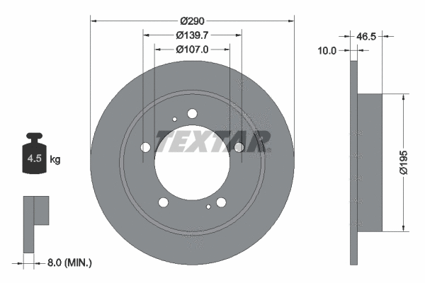 Brake Disc (92066003)