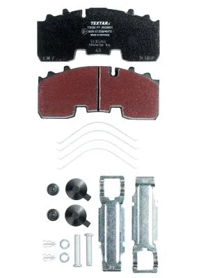 Brake Pad Set, disc brake (2930601)