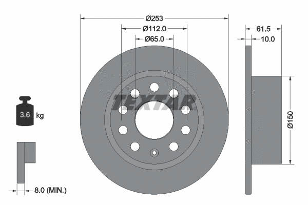 Brake Disc (92306603)