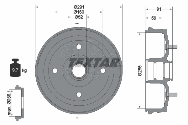 Brake Drum (94030800)