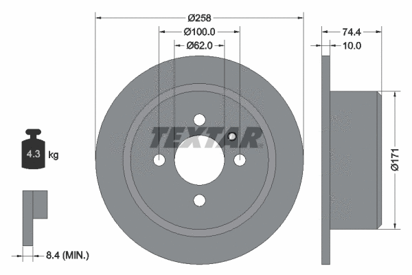 Brake Disc (92038400)