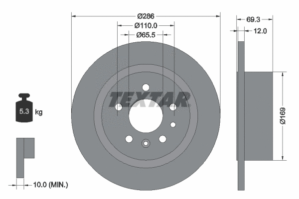 Brake Disc (92067000)