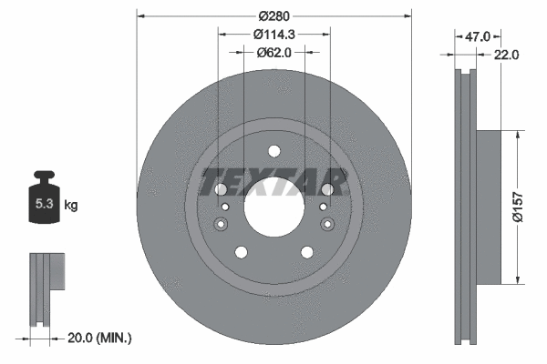 Brake Disc (92268303)