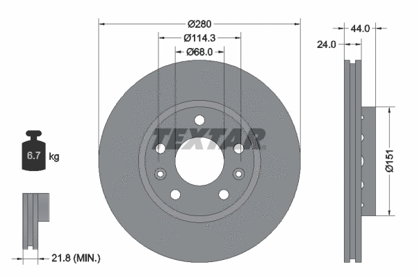 Brake Disc (92195503)