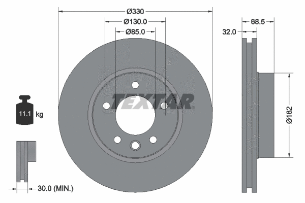 Brake Disc (92121605)